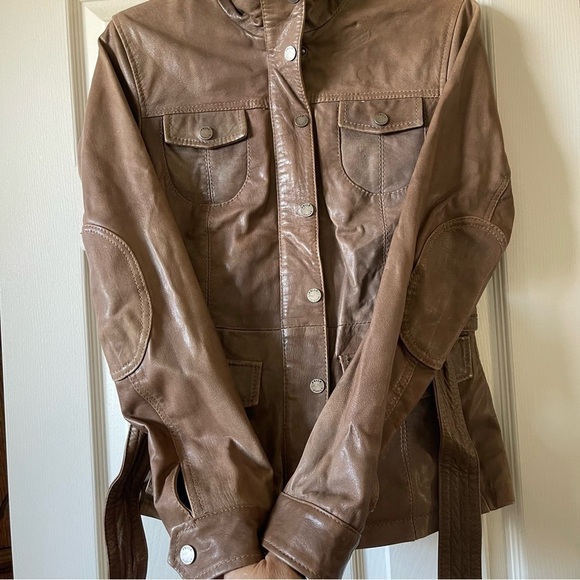 Pelle Studio Brown Leather Jacket - Picture 5 of 16